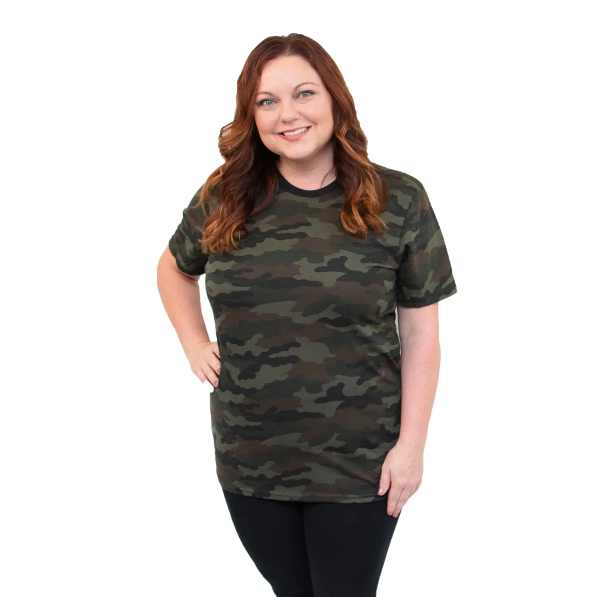 50/50 Camo Unisex T-Shirt - Image 4