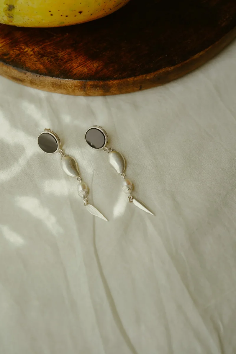Mango Drop Earrings - Image 4